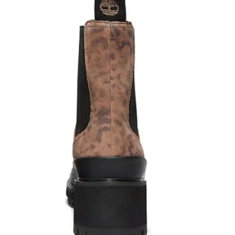 NEW TIMBERLAND WOMENS KORI PARK 2.0 CHELSEA BOOT - LEOPARD